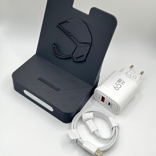 Pack Essentiel : Boite à Bip Noir mat + Câble & Chargeur Boite à BIP