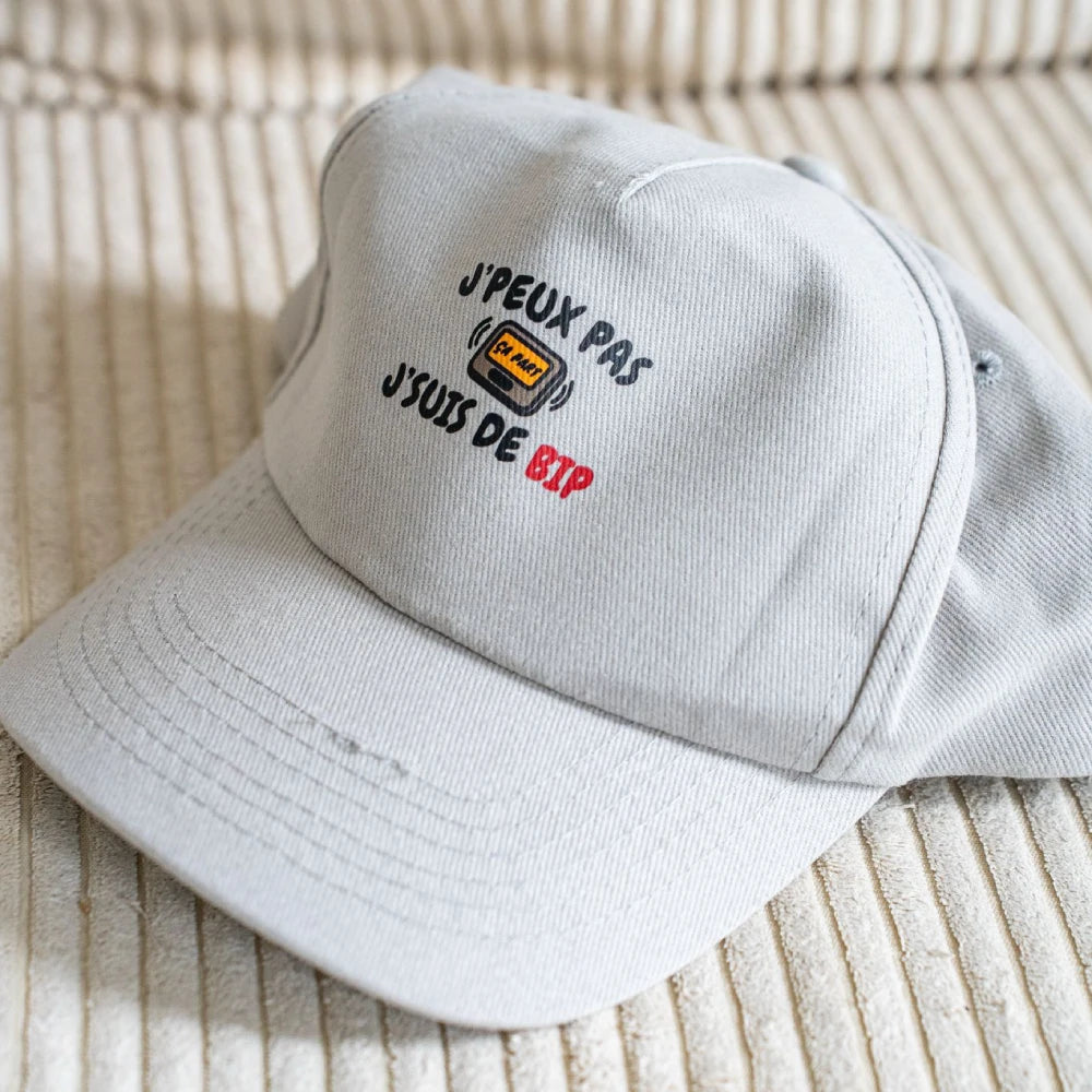 Casquette "J'peux pas, j'suis de BIP" Boite à BIP